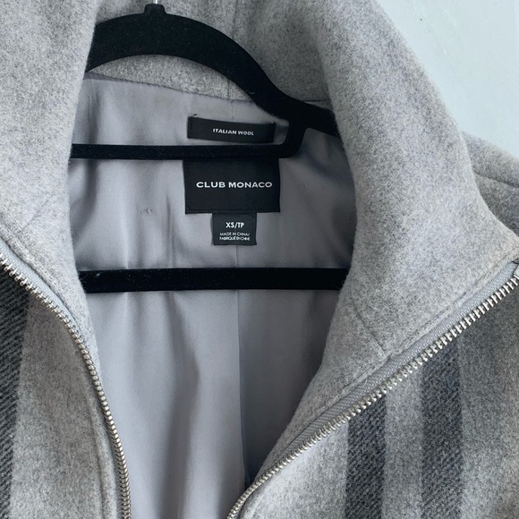 Club Monaco Italian wool coat - Picture 3 of 6